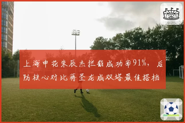 上海申花朱辰杰拦截成功率91%，后防核心对比蒋圣龙成双塔最佳搭档