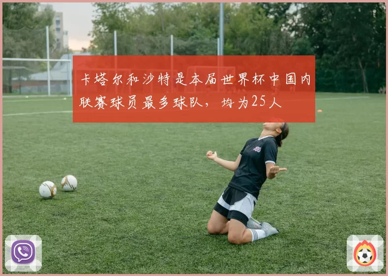 卡塔尔和沙特是本届世界杯中国内联赛球员最多球队,均为25人